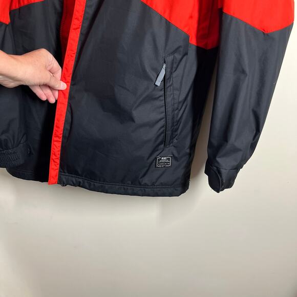 Nike Kampai Snowboard Jacket Large Waterproof Breathable Pit Zippers Red/Org Blk - Picture 6 of 16